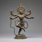 Statuette of the god Shiva dancing generative AI