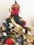 Statuette of the legendary Chinese Kuan Yu God of war