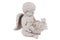 Statuette of sitting angel