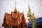 The status in the Thai temple