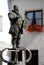 Staue and window in the center of the town of Fussen in Bavaria (Germany)