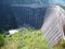 Stausee mooserboden dam in austrian alps