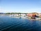 Stavanger Grasholmen summer harbor boat panorama