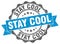 stay cool seal. stamp