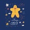 Stay cozy flat vector social media post