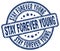 stay forever young blue stamp