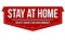 Stay at home banner design