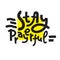 Stay prayerful - inspire motivational religious quote. Hand drawn beautiful lettering