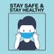 Stay safe stay healthy banner
