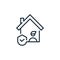 stayhome vector icon. stayhome editable stroke. stayhome linear symbol for use on web and mobile apps, logo, print media. Thin