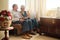 Staying current in the silver years. a senior couple using a laptop together on the sofa at home.