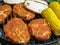 Steaks, Bread and Corn on Cob