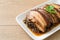 Steam Belly Pork With Swatow Mustard Cubbage Recipes or Mei Cai Kou Rou