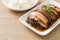 Steam Belly Pork With Swatow Mustard Cubbage Recipes or Mei Cai Kou Rou