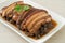 Steam Belly Pork With Swatow Mustard Cubbage Recipes or Mei Cai Kou Rou