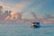 Steam boat in Venice