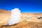 Steam coming out of the `Sol de la manana`  geyser in Bolivia