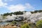 Steam Geysers in Te Puia National Park, Rotorua, New Zealand.