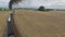 Steam Passenger Train Puffing Smoke in amish Countryside 6