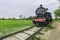 Steam power train from Orient Express era