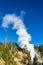 Steam Rising from Mud Volcano Area