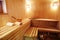 Steam room in Russian bath