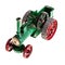 Steam tractor model