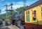 Steam train leaves Levisham