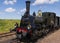 Steam train at Station Enkhuizen