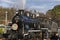 Steam train in Umekoji Steam Locomotive Musuem