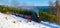 Steam train during winter in the snow in the Harz Germany Brocken Bahn