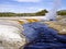 Steam vents on Yellowstone River