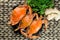 Steamed crabs with spices. Crab and Beer Festival. Maryland blue crabs.