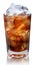 Steamed glass with cold cola