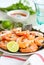 Steamed Prawn with sweet chilli sauce