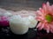 Steamed rice cakes with grated coconut