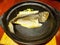 Steamed small yellow croaker