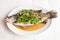 Steamed snapper fish with lemon ,