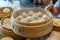 Steamed Xiaolongbao in The Bamboo Basket