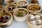 A steamer basket of dim sums