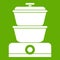 Steamer icon green