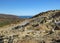 Steaming ground in KrÃ½suvÃ­k, Seltun in good sunny day with blue sky, Reykjanes Peninsula, Global Geopark,