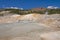 Steaming Pond and Colorful Mud  in a Hydrothermal area