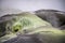 Steaming yellow sulphuric rock New Zealand North Island