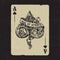 Steampunk ace of spades