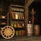 Steampunk basement