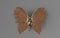 Steampunk butterfly copper ,3d ,render