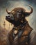 Steampunk Cape Buffalo