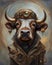 Steampunk Cape Buffalo