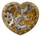 Steampunk clockwork heart